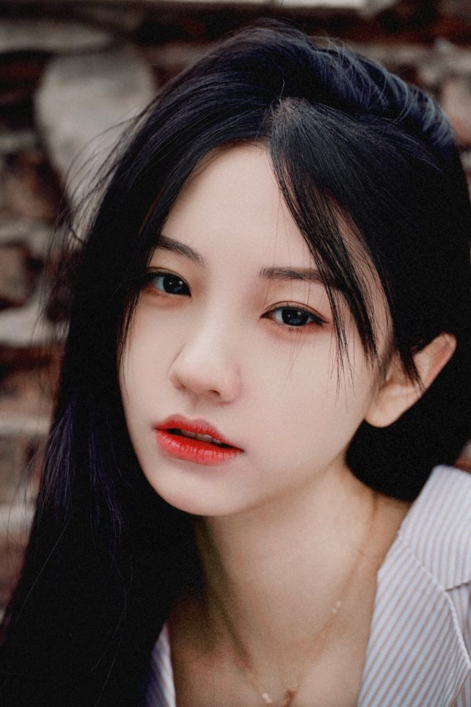 A captivating portrait of vibrant Asian grace