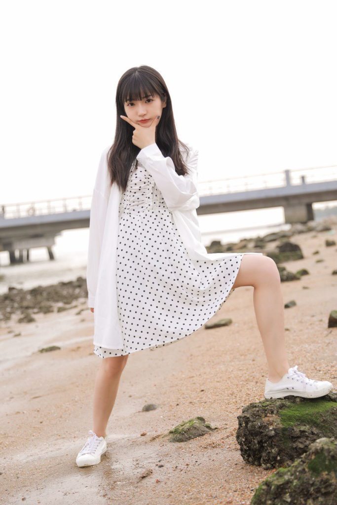 A serene photo of radiant Asian beauty