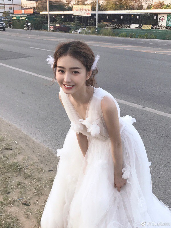 Artistic portrayal of an elegant Asian woman