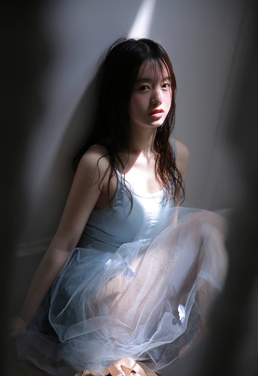 Captivating beauty of a radiant Asian woman