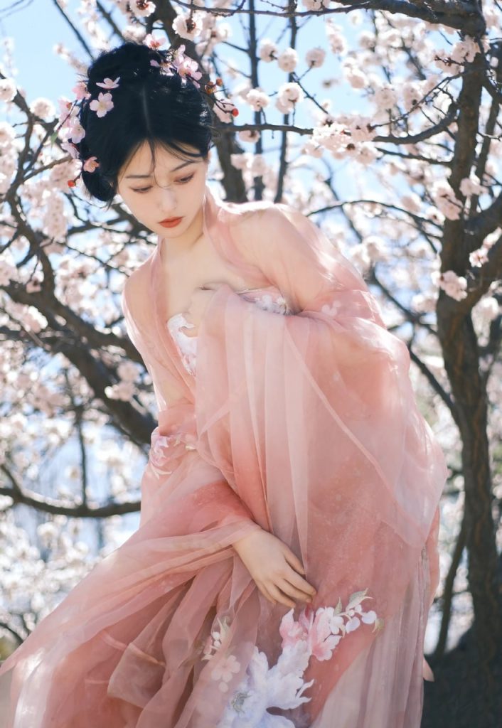 Captivating portrait of a natural Asian beauty