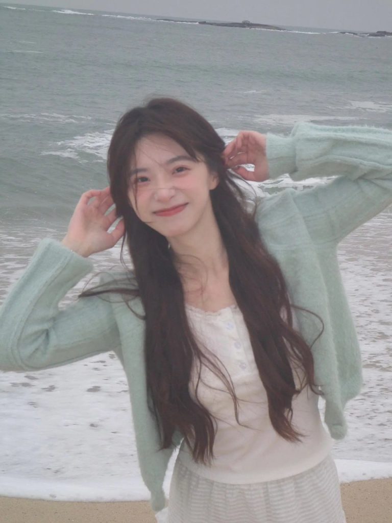 Capturing the serene beauty of an Asian woman