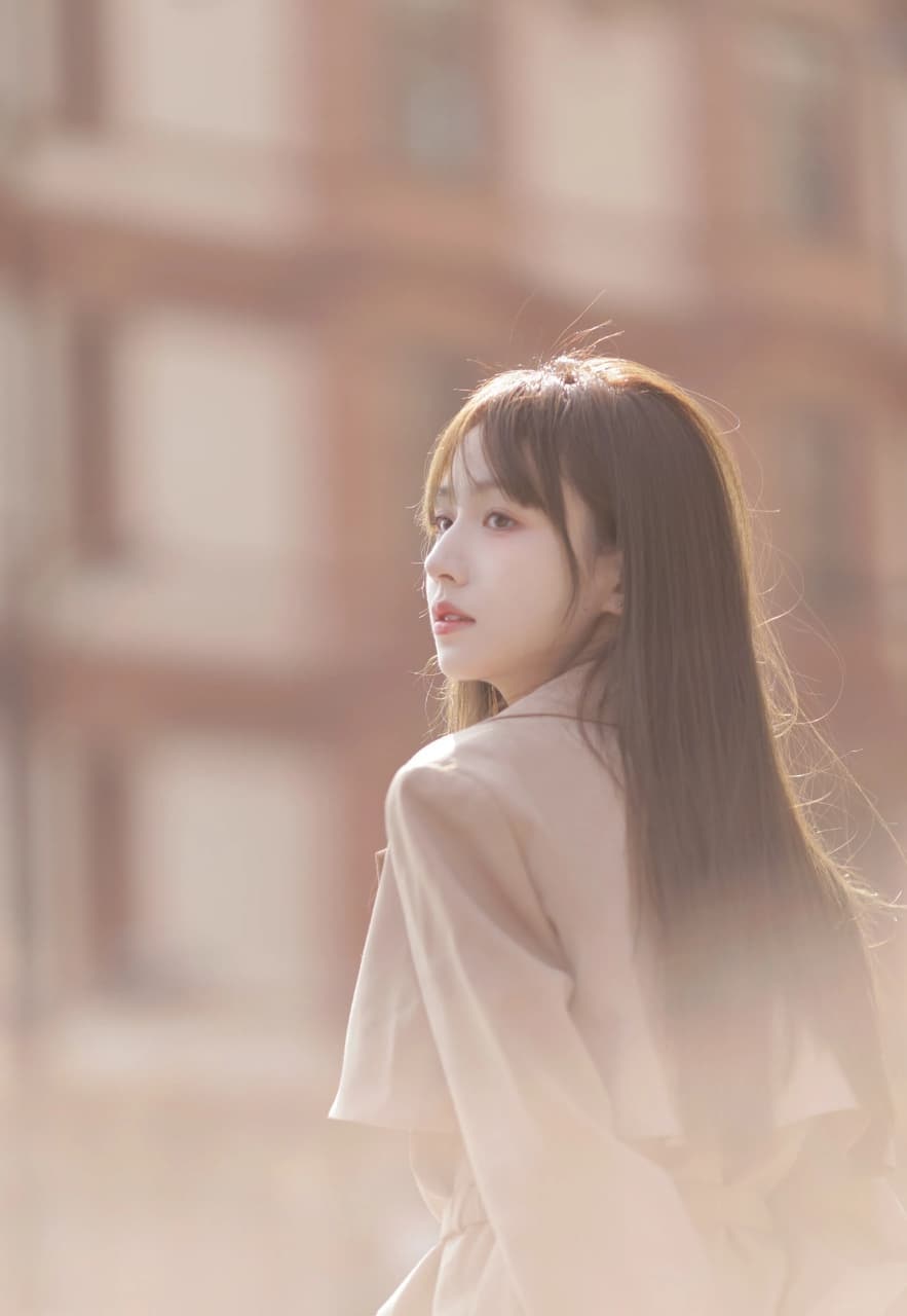 Elegant Asian woman portrait photography