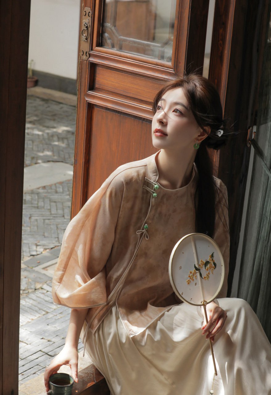 Graceful photo of a stunning Asian lady