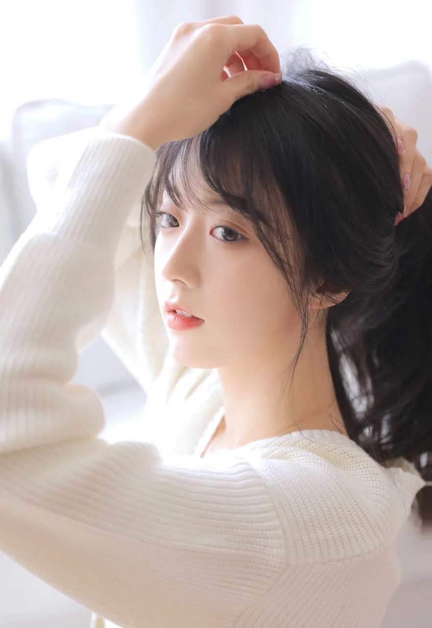 Graceful photo of a stunning Asian lady