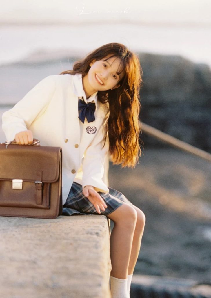 Natural beauty of a young Asian girl