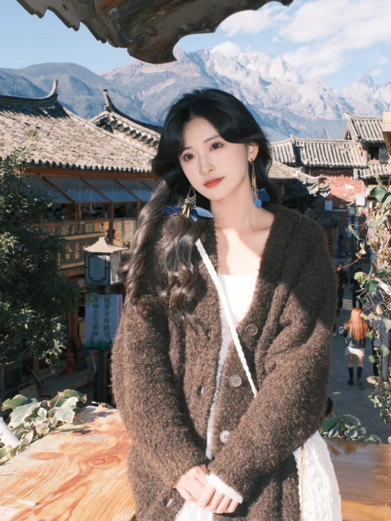 Natural beauty of a young Asian girl