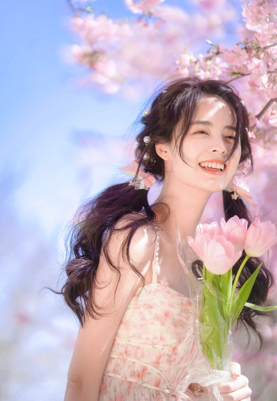 Radiant photo of natural beauty and grace