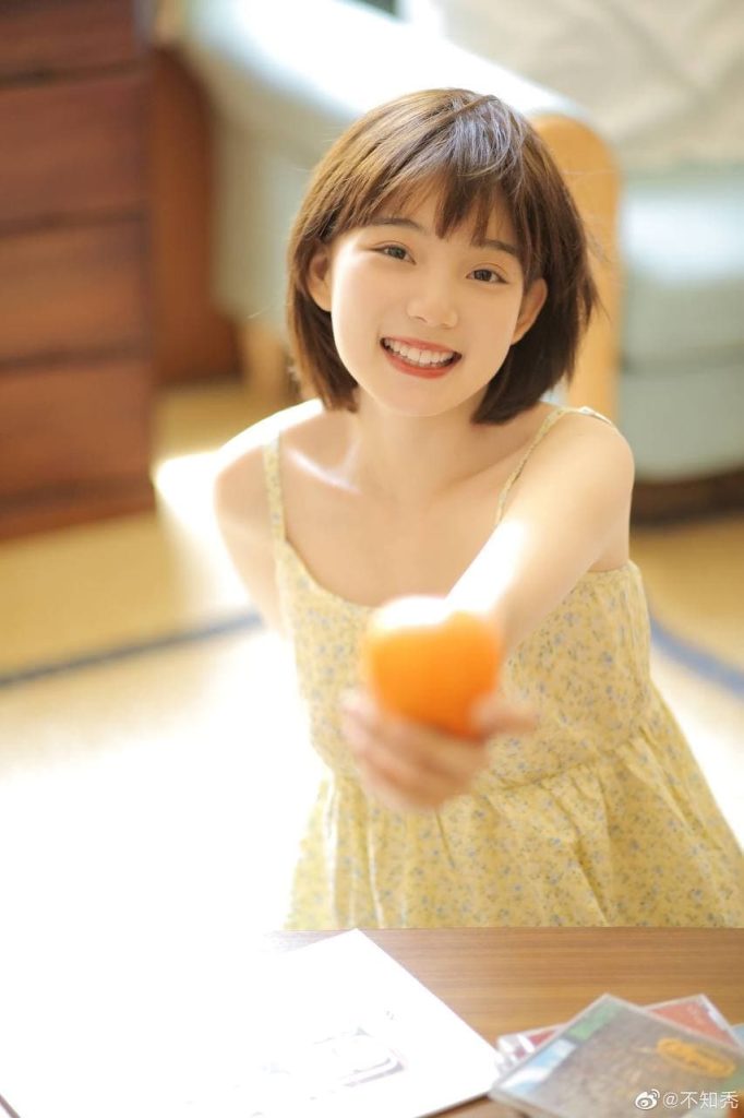 Serene portrait of timeless Asian charm