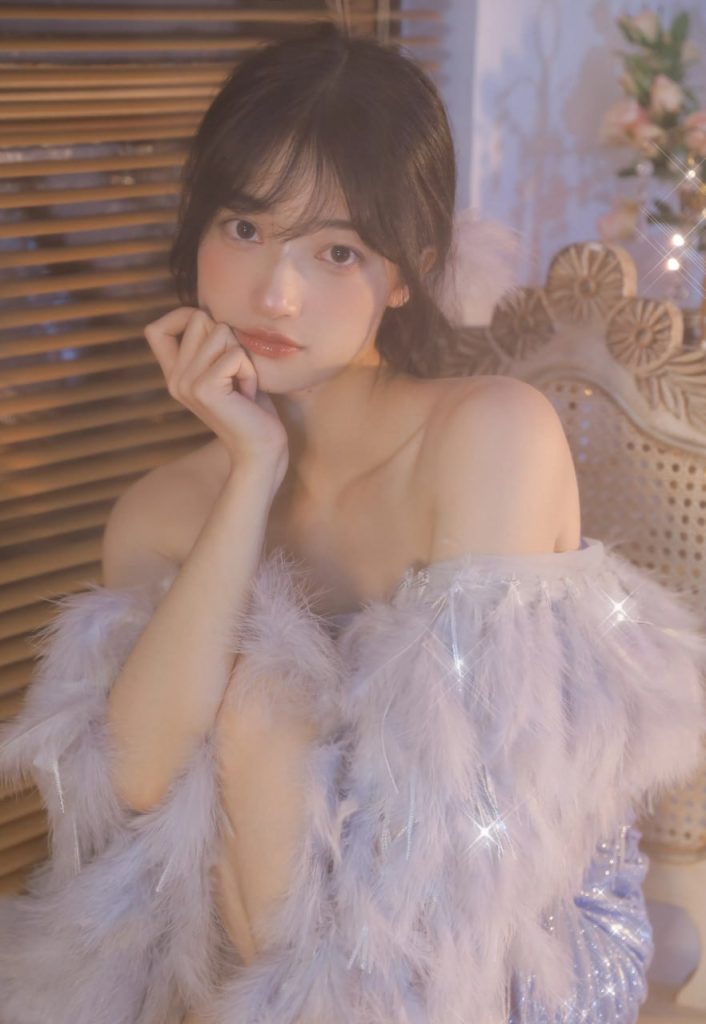 Stunning portrait of elegance and charm