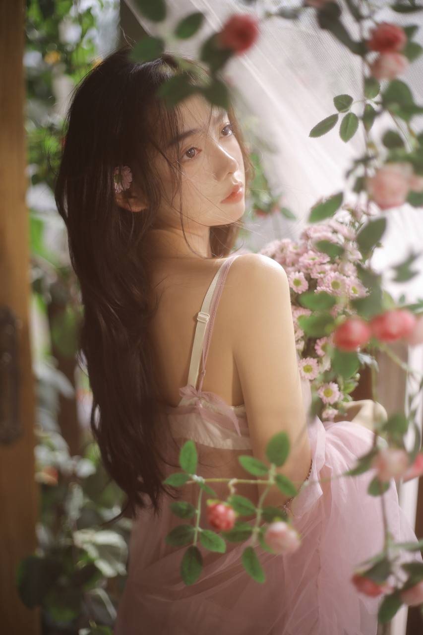 Stylish Asian woman in modern fashion