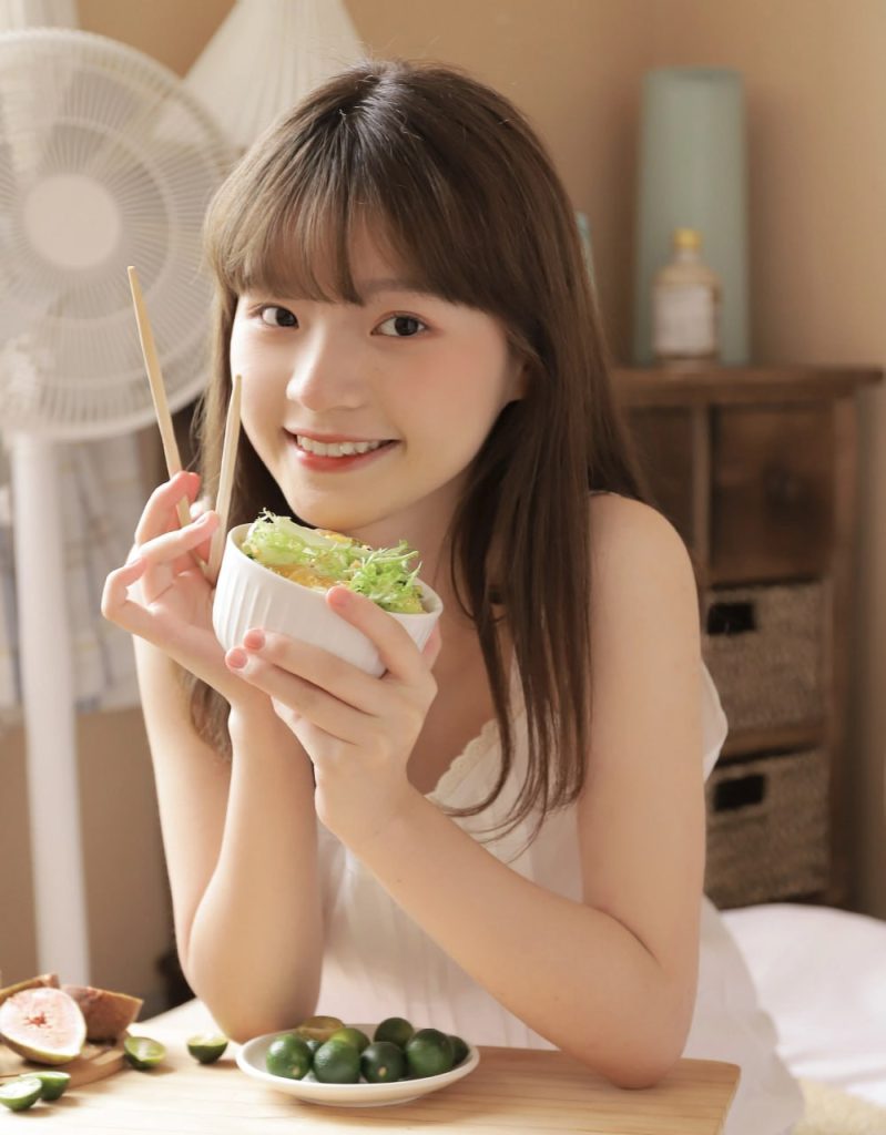 Stylish depiction of an elegant Asian beauty