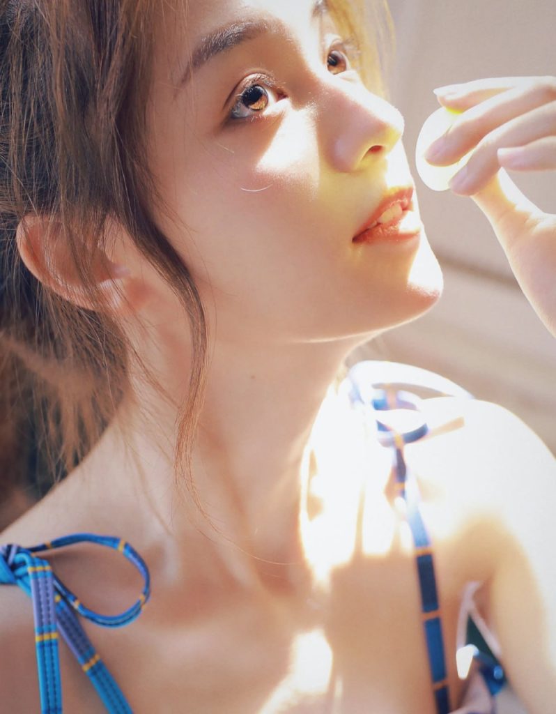 Stylish photo of a graceful Asian beauty