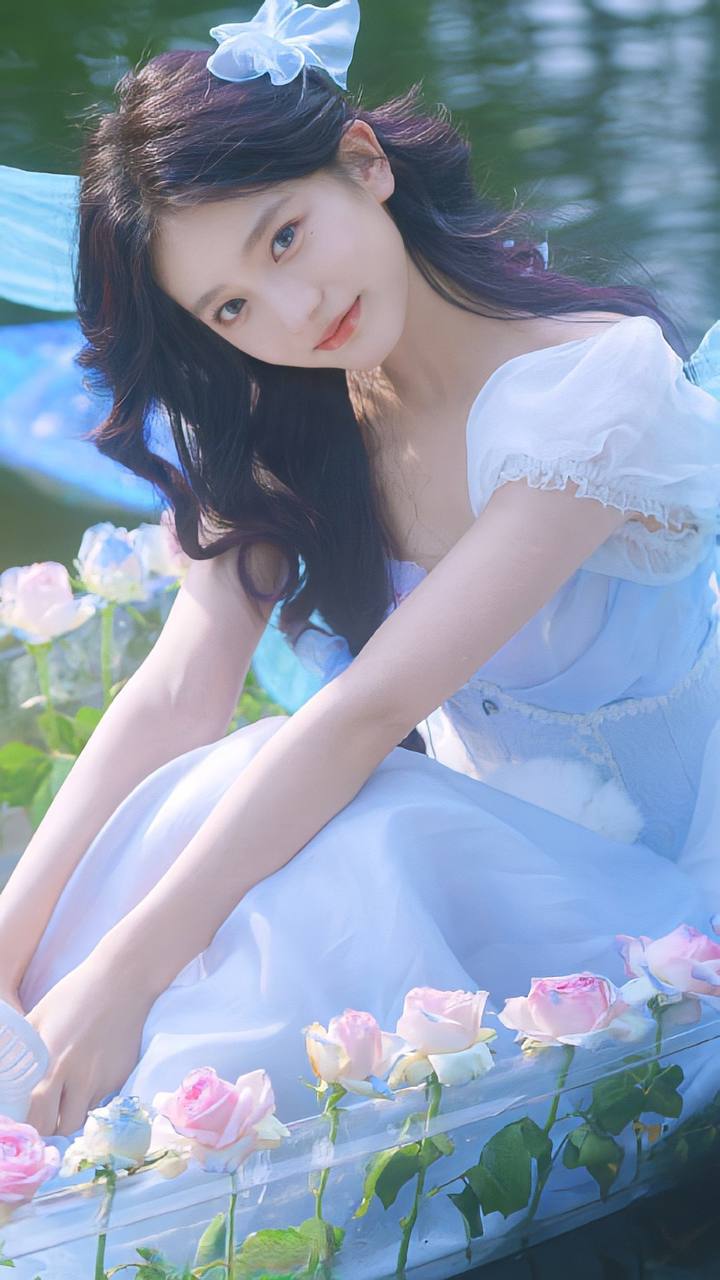 Stylish portrait of a beautiful Asian lady