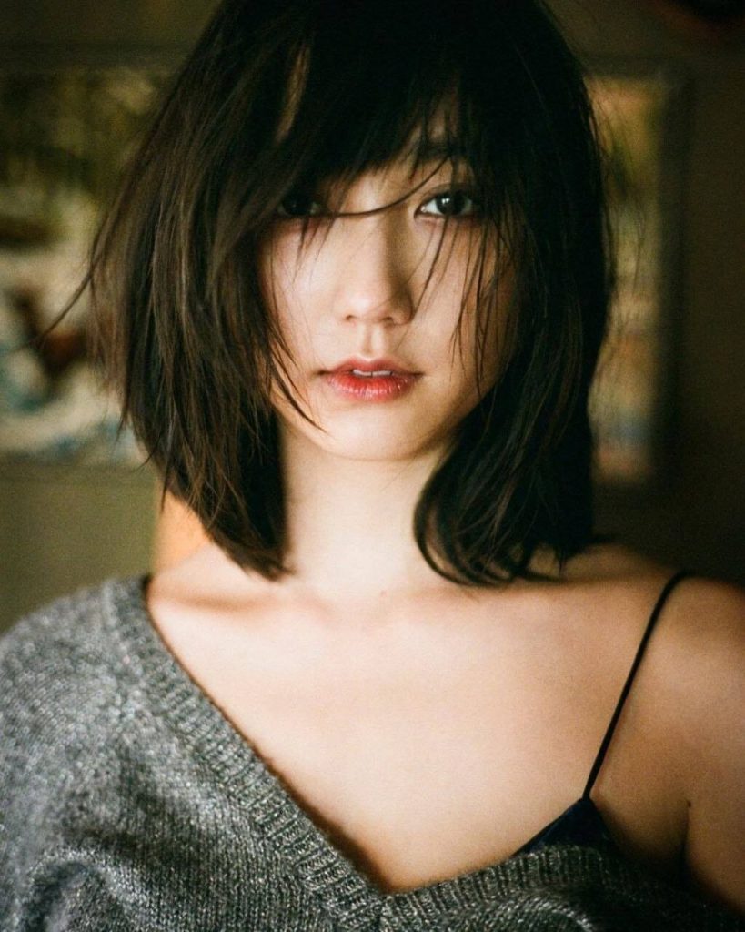 Vibrant Asian beauty in an composition