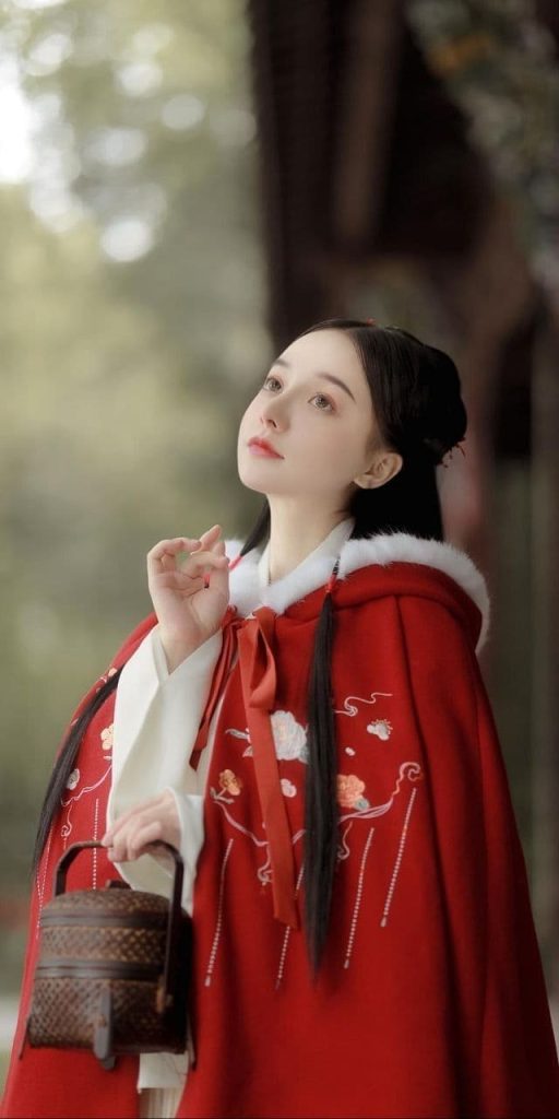 A graceful image of natural Asian beauty