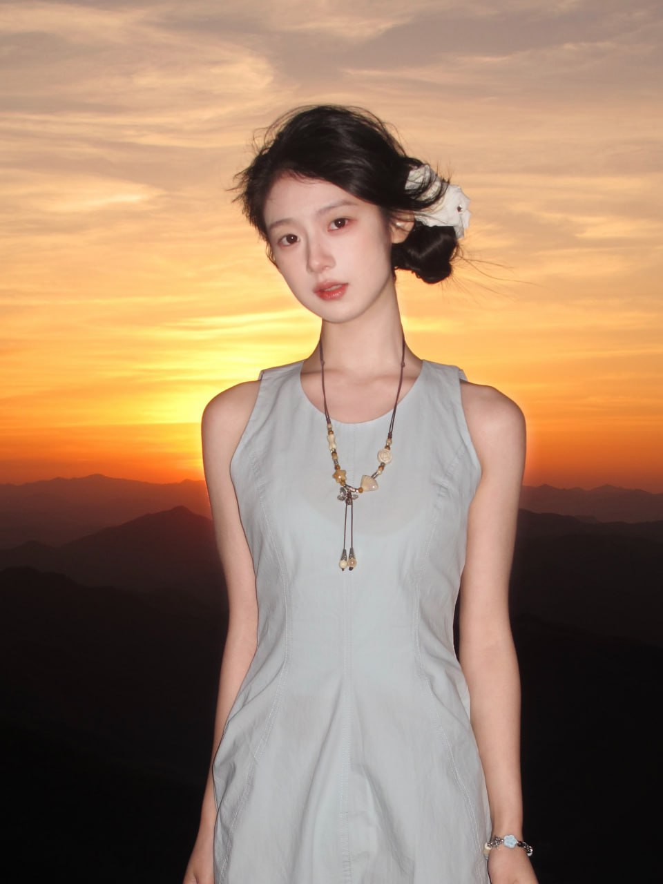 Vibrant and natural elegance in motion