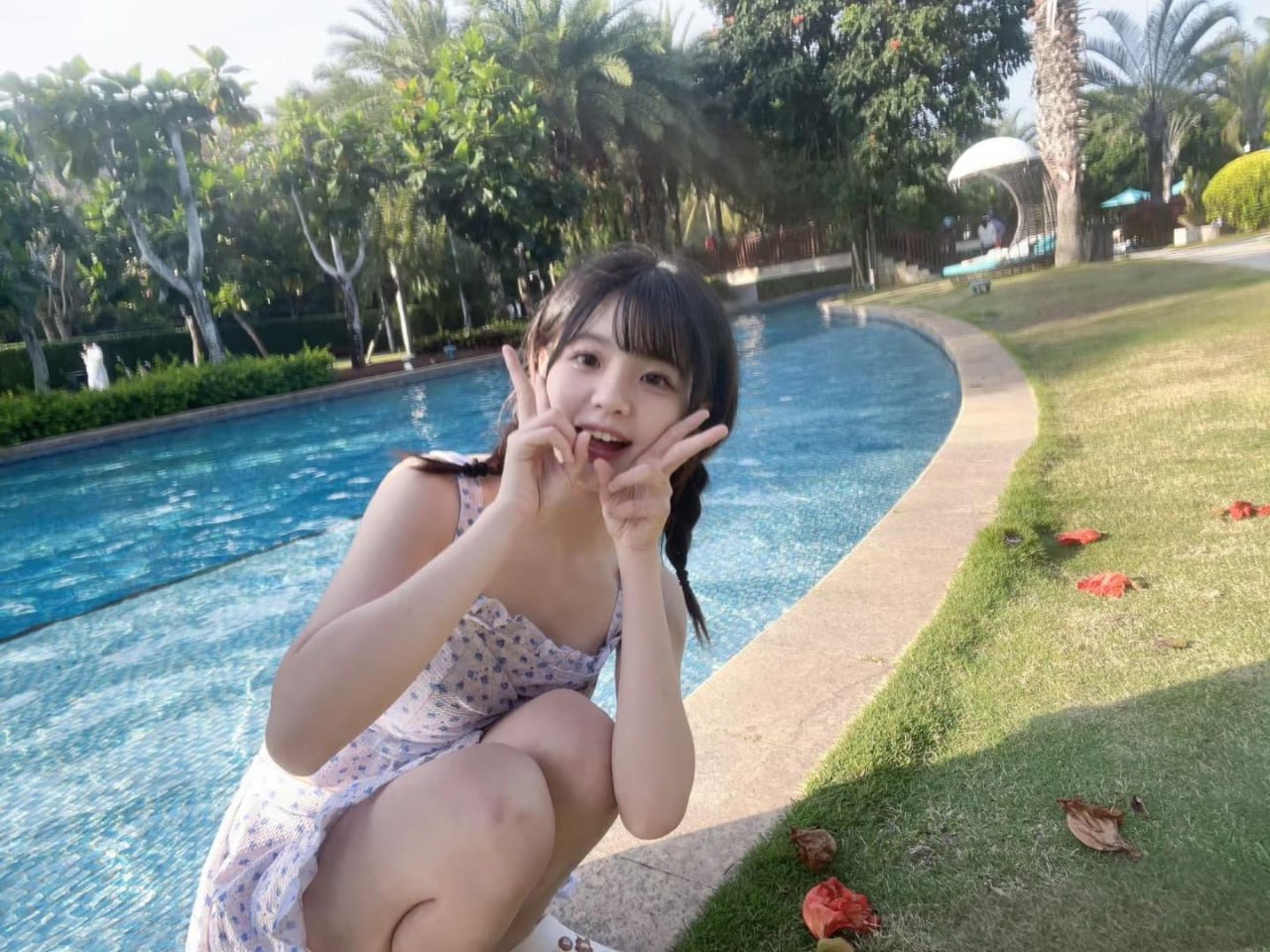 Artistic depiction of an Asian lady’s charm