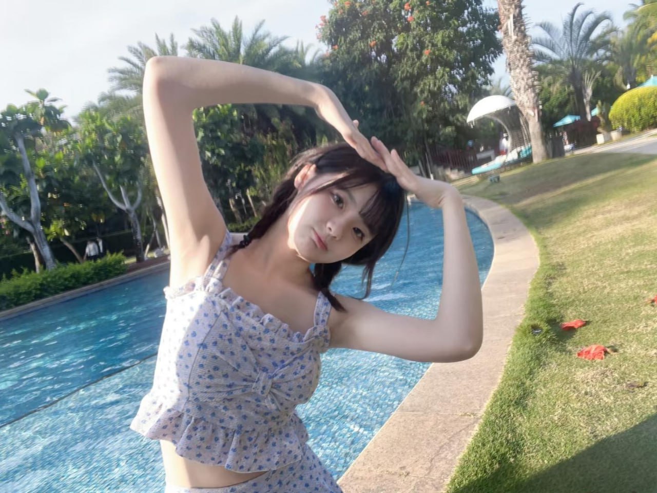 Beautiful depiction of radiant Asian beauty