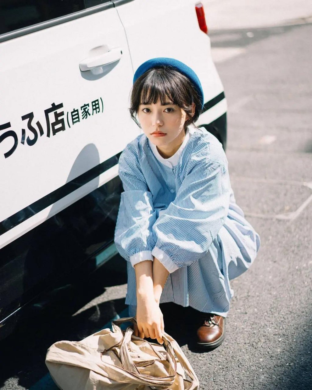 Natural elegance of a stunning Asian beauty