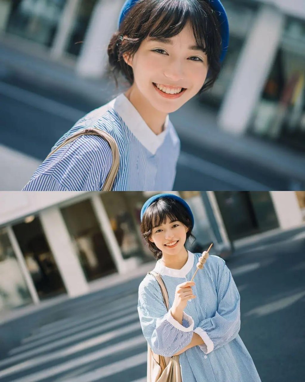 Stunning close-up of a graceful Asian lady