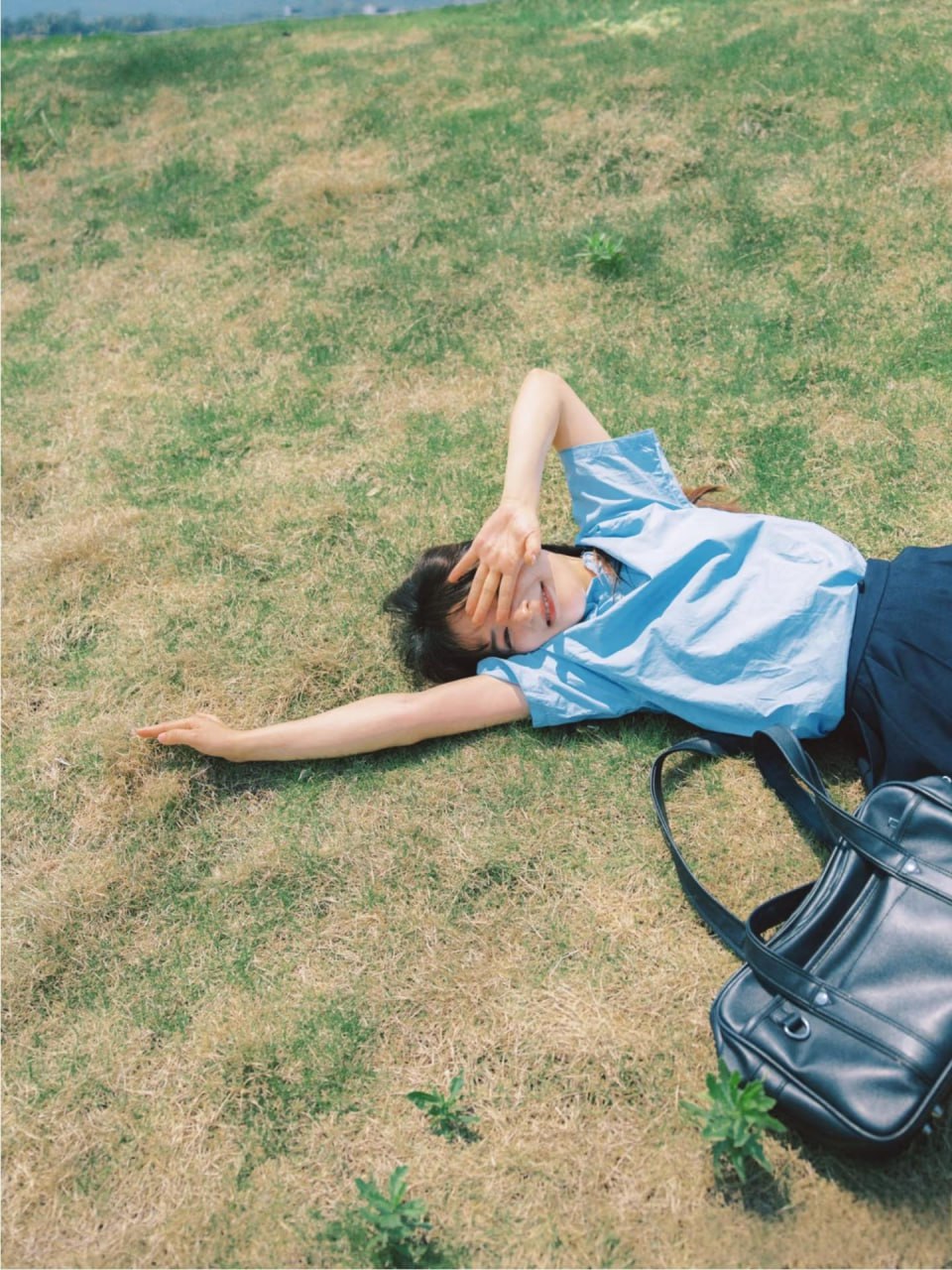 Stunning close-up of a natural Asian beauty