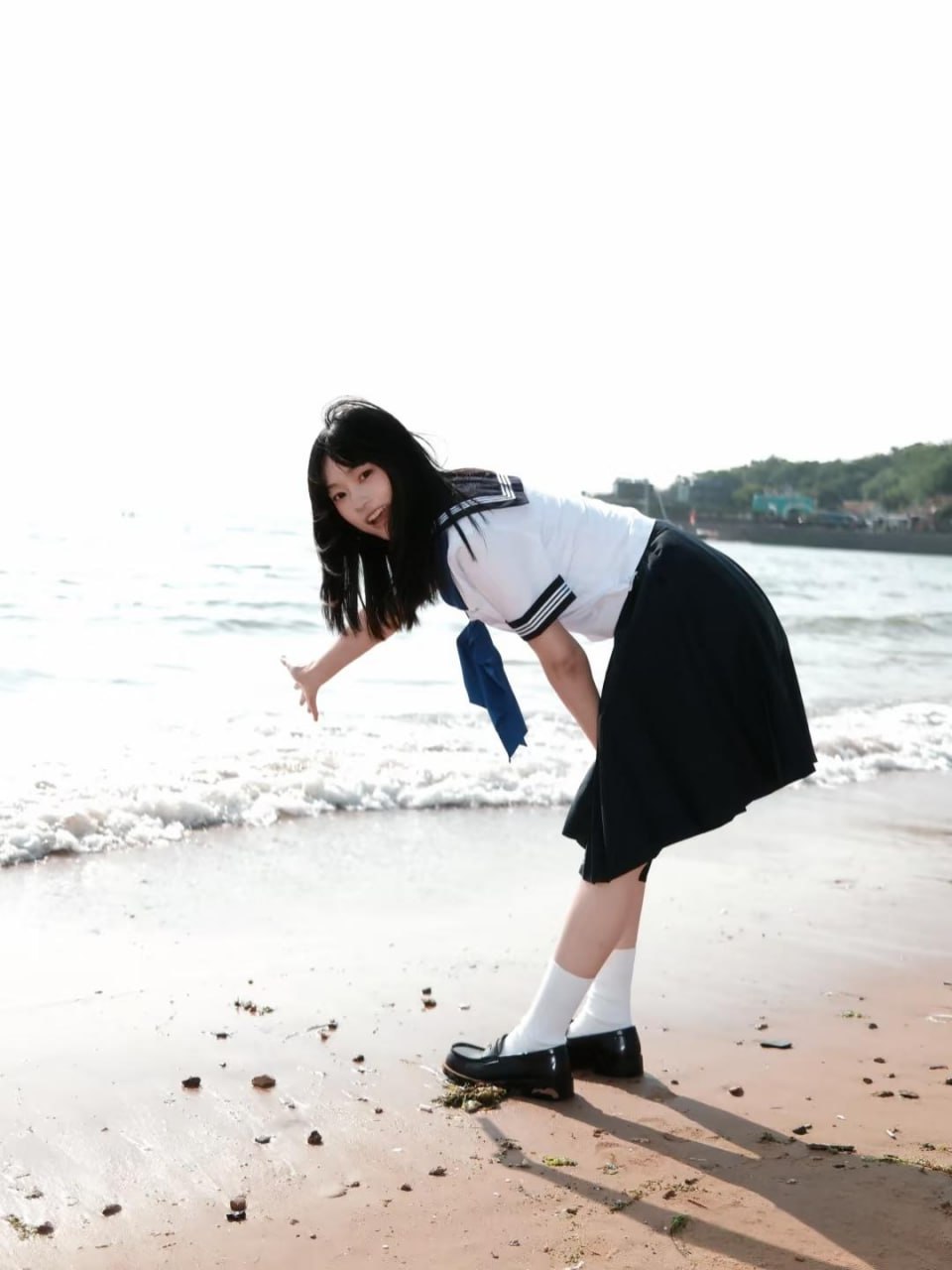 Stylish depiction of an elegant Asian beauty