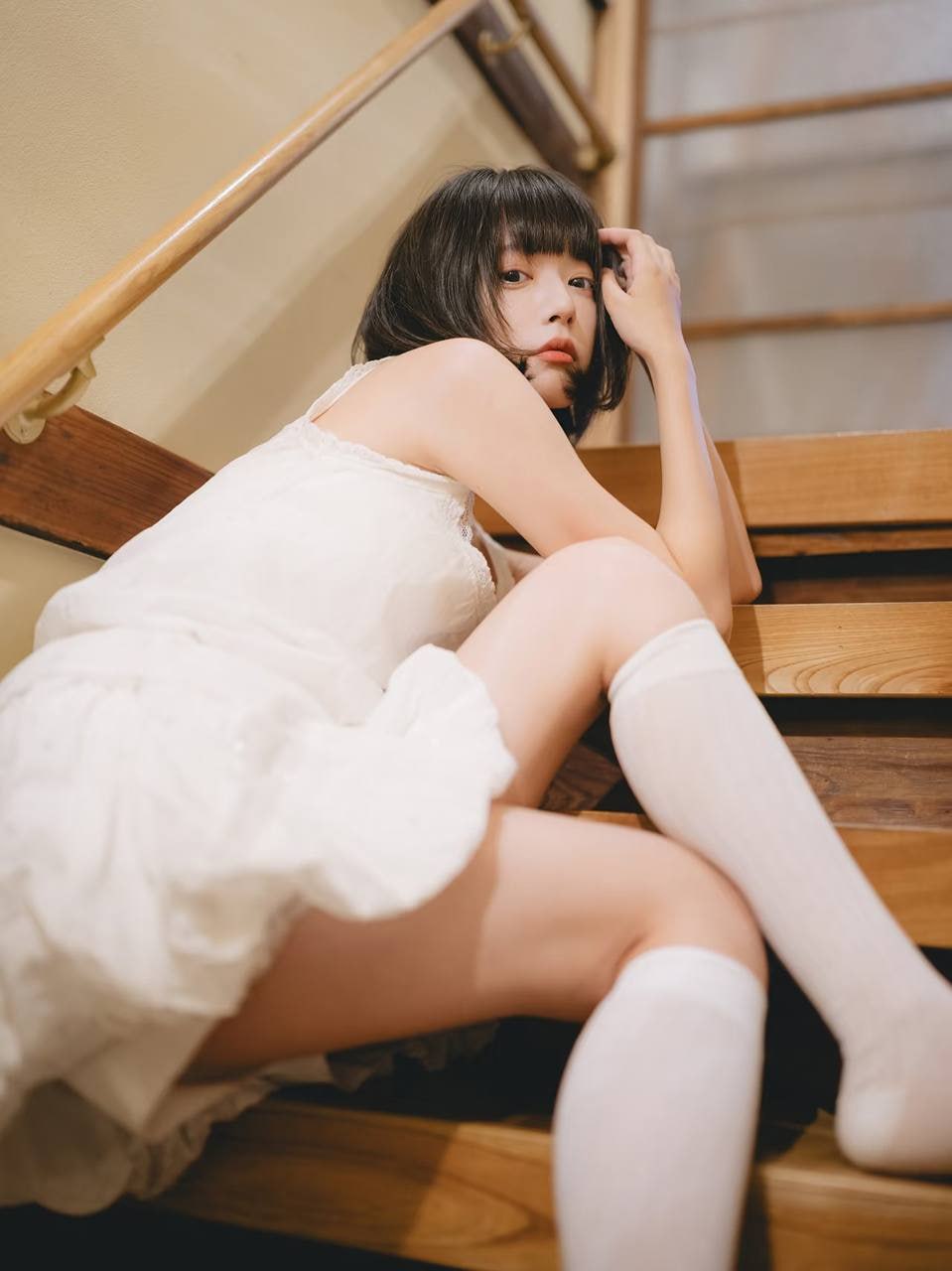 Vibrant and radiant Asian beauty