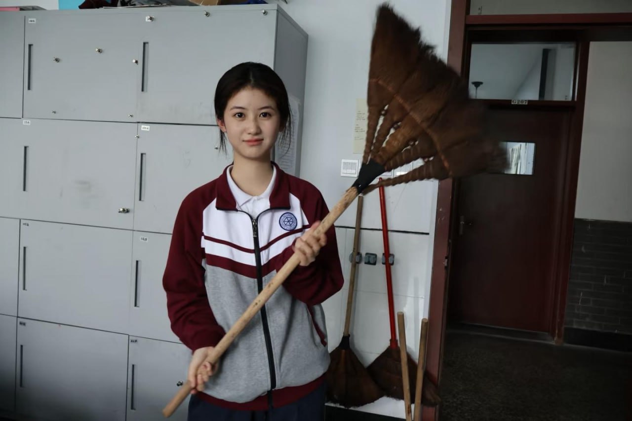 Young Asian woman with flawless features