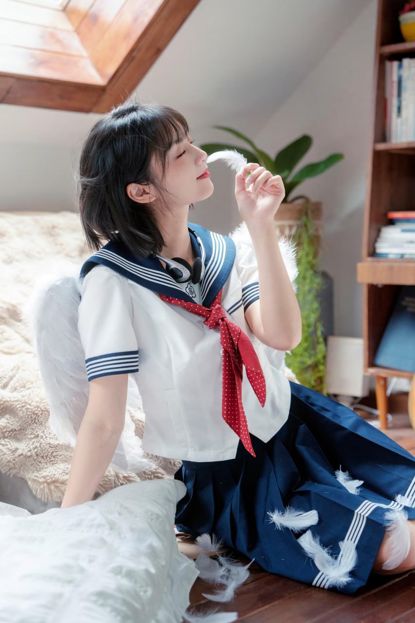 Stylish portrait of a beautiful Asian lady