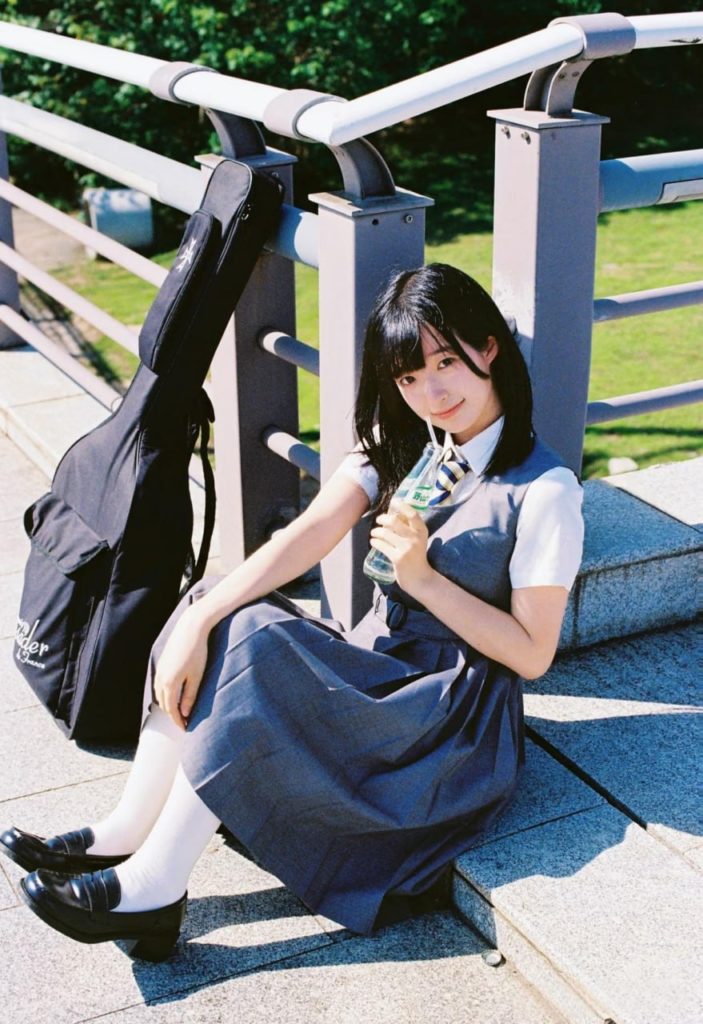 Artistic capture of a radiant Asian woman