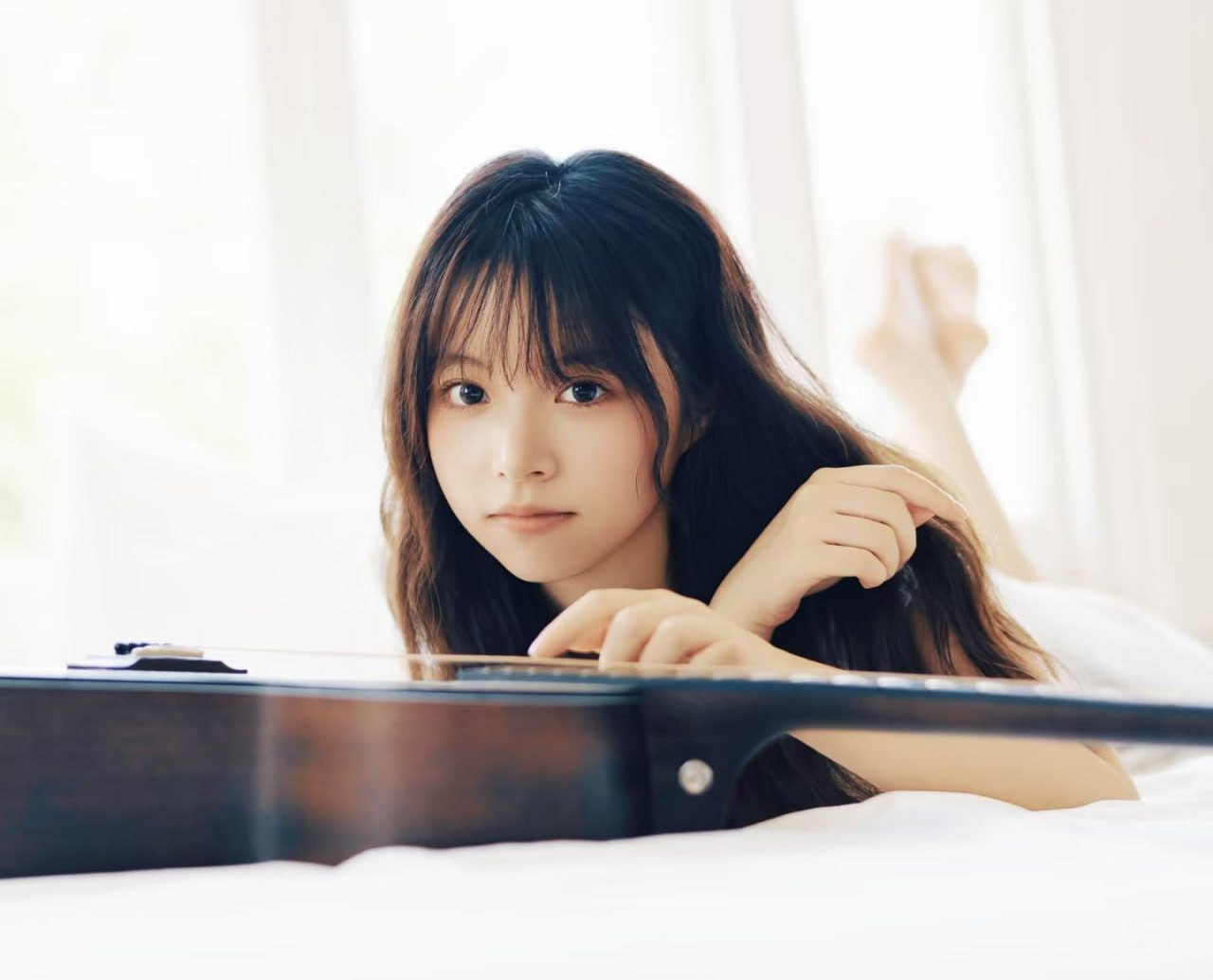 Vibrant and elegant young Asian girl