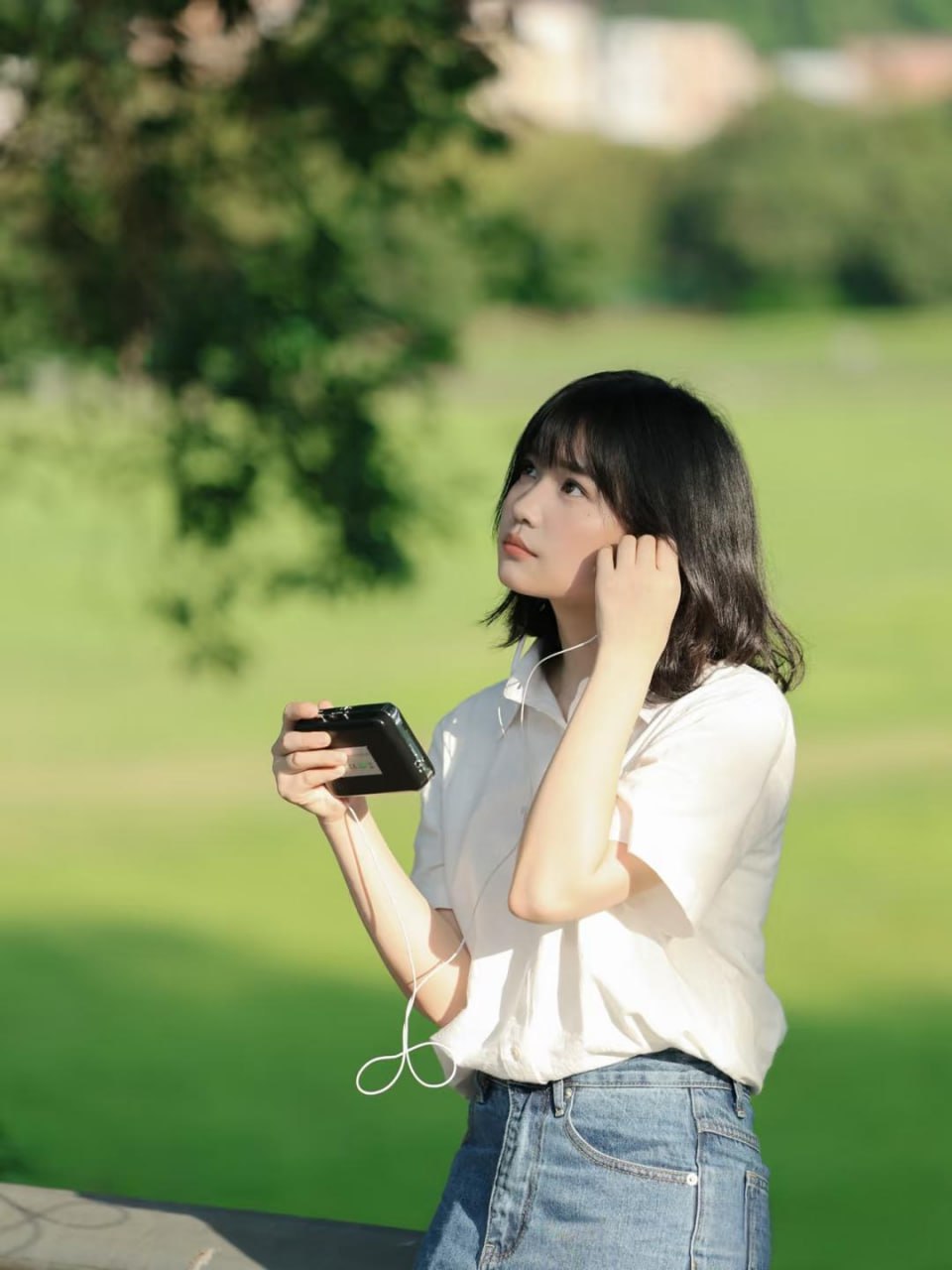 Vibrant and radiant Asian beauty