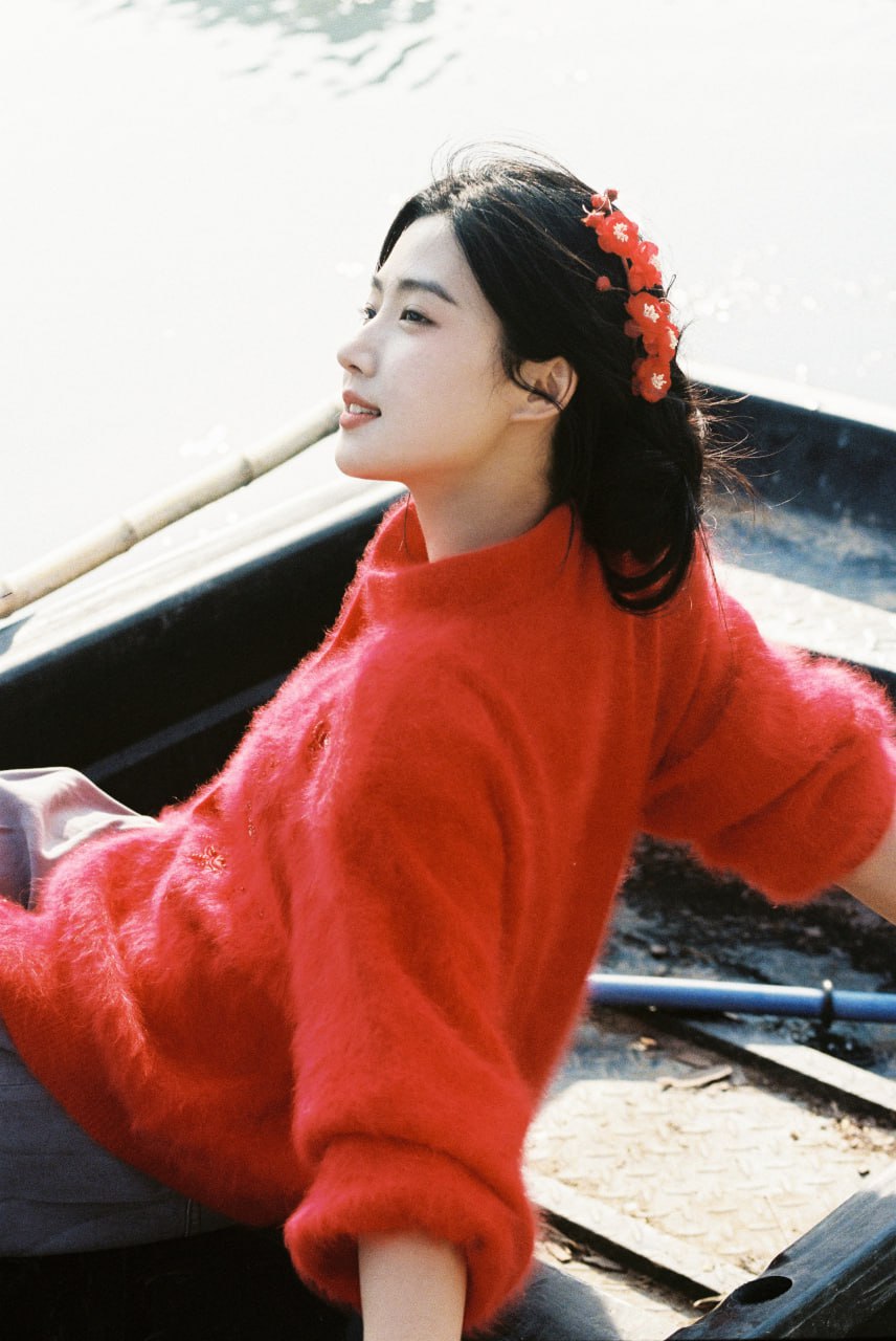 Beautiful and serene portrait of elegance