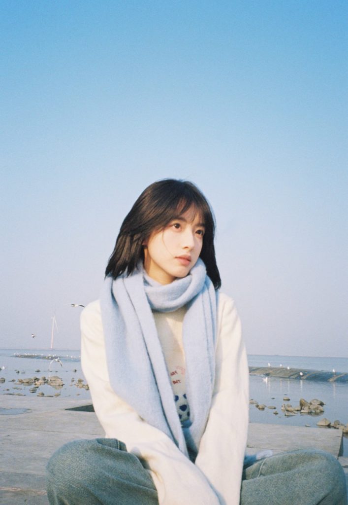 Stylish Asian woman in modern fashion