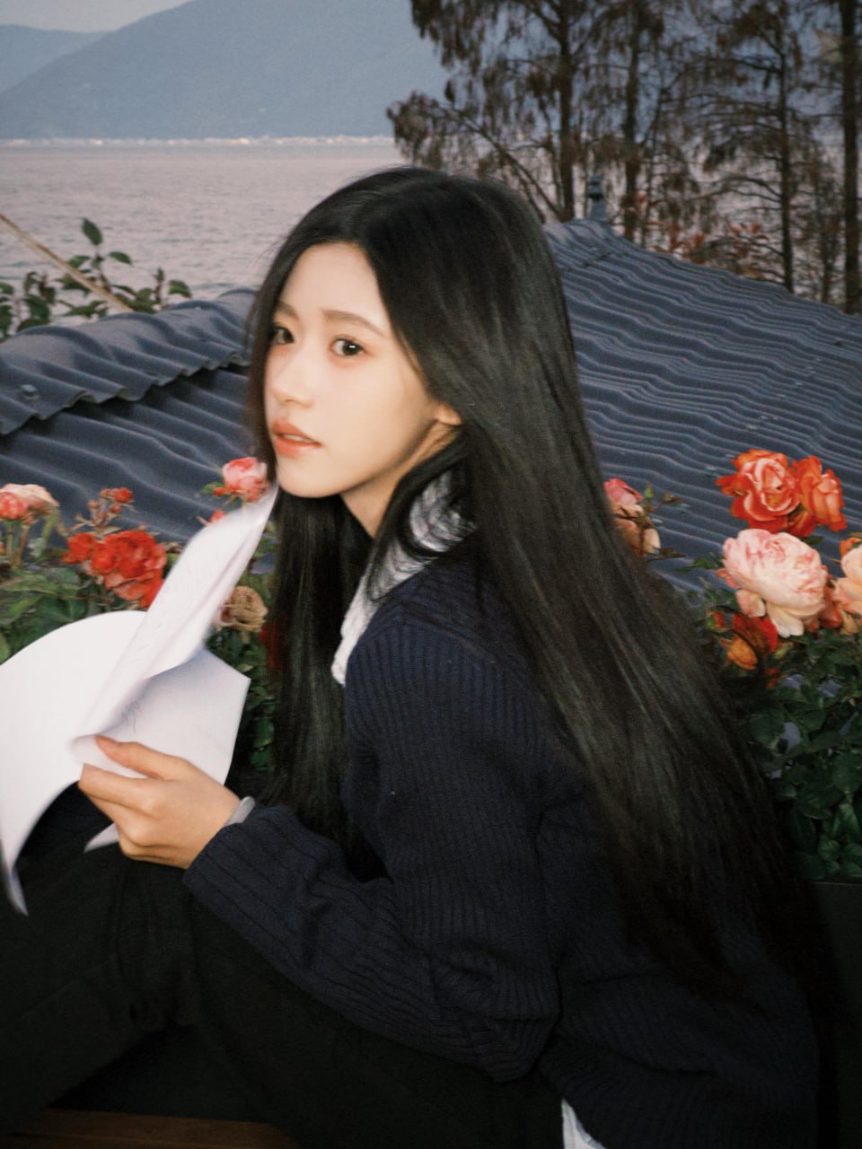 Stylish photo of a graceful Asian beauty